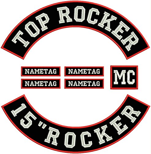 CHAPLAIN PATCH RED ON BLACK