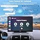 2025 CARPURIDE W901 Pro Tragbares Carplay und Android Auto mit Dula Bluetooth, 9 Zoll 1080P-Touchscreen fürs Auto, Mirror Link/GPS/Siri/FM, unterstützt die Montage am Armaturenbrett des LKWs