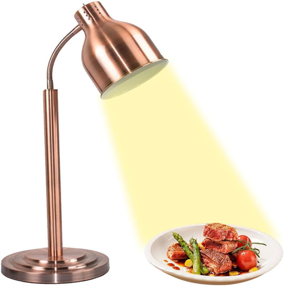 Lampe chauffante pour buffet évite le refroidissement des plats