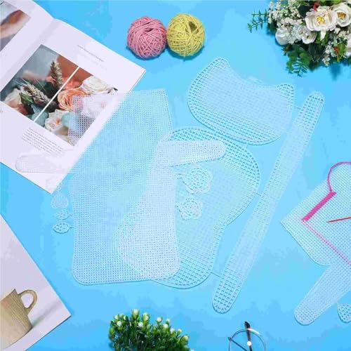 Malla plastico para diseñar bolsos y carteras de mujer en proyectos de costura creativa 3