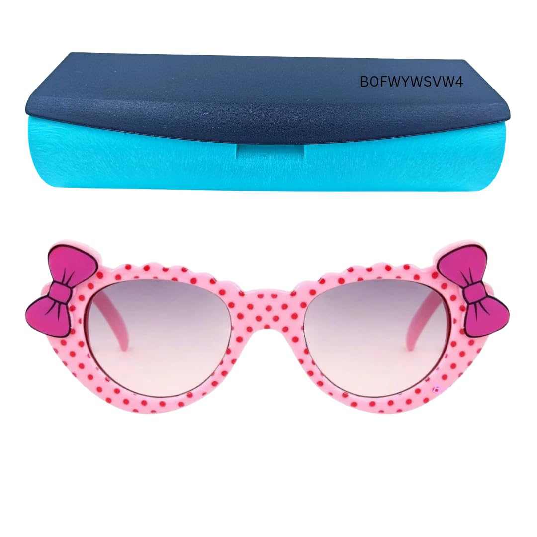 UV400 protection Cat Eye Sunglass for Girls age 2 to 10 Years with Sunglasses Case, Chasma For Kids Girls Fashion, Birthda... - Review, Price and Buying Guide