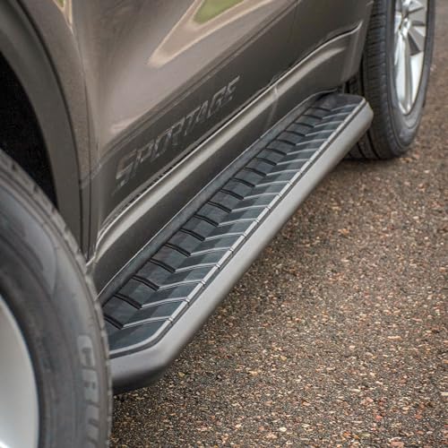 Estribos ARIES AeroTread para SUV 5x76 pulgadas negro miniatura 2