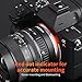 K&F Concept Lens Mount Adapter, Contax/Yashica (C/Y) Lens to Sony Alpha NEX E-Mount Camera