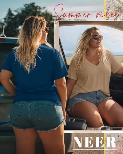 Image of Neer 3 Pack Plus Size Women's T-Shirts