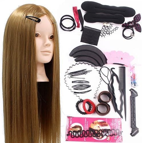 Neverland Testina per Parrucchieri 24" 50% Capelli Veri