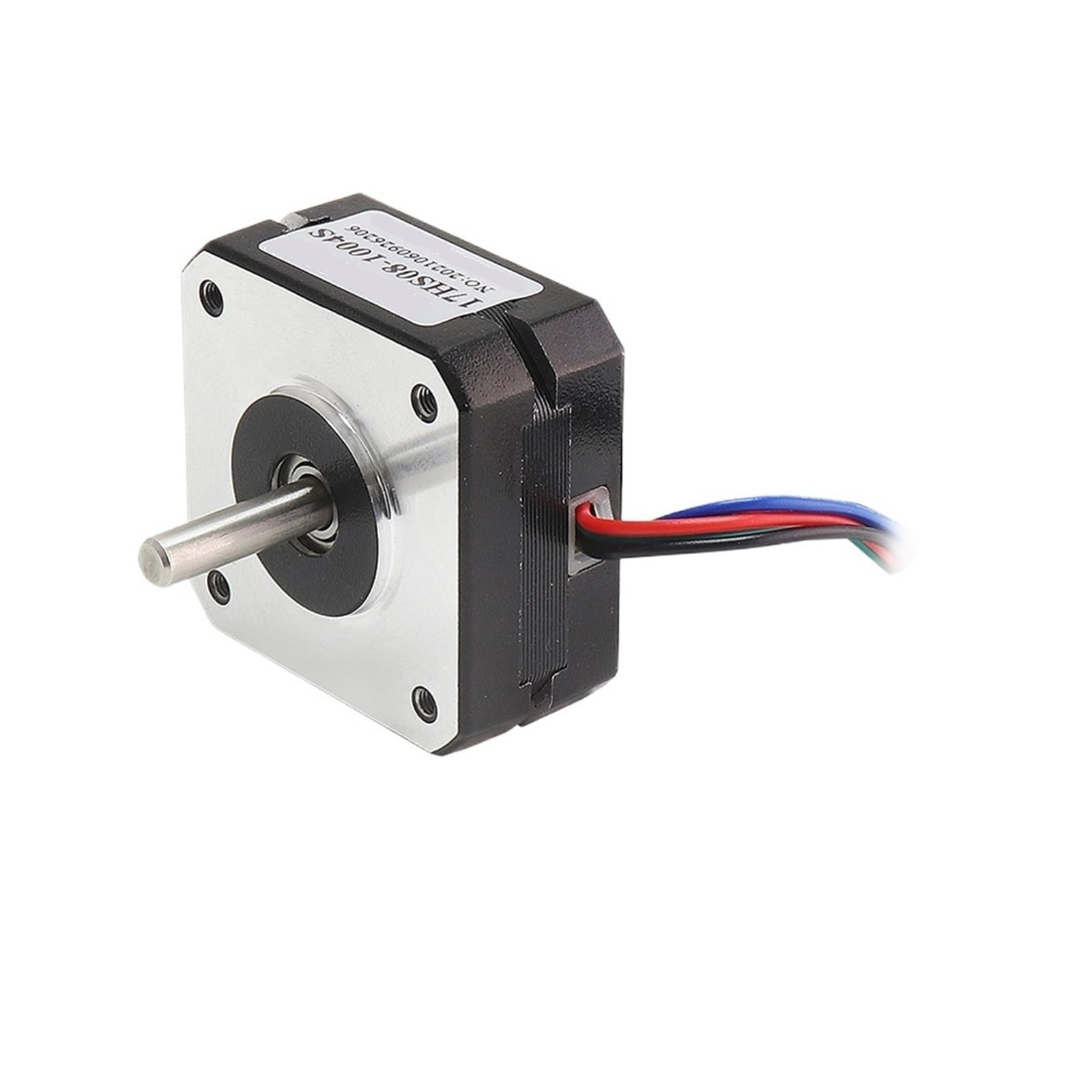 1 Pcs 17 Stepper Motor 20mm 1A 16N.cm Nema17 Step Motor 4-Lead 17HS08-1004S Small Motor Short for Extruder 3D Printer Motor(17HS08-1004S x 5pcs)