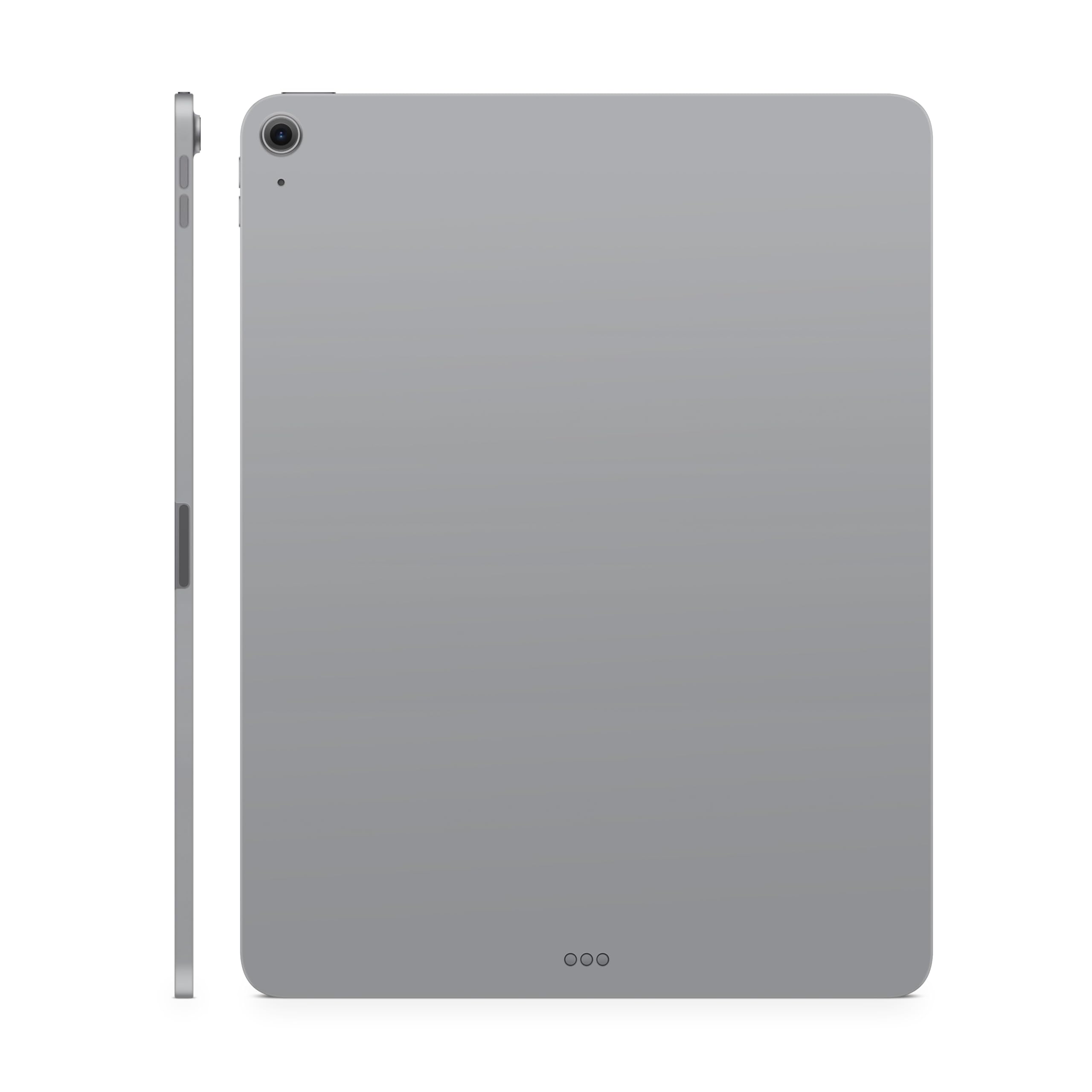 Skin Compatible with Apple iPad Air 11 (M2) 2024 - Solid Gray - Premium 3M Vinyl Protective Wrap Decal Cover - Easy to Apply | Crafted in The USA by