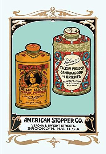 Nyals Talcum Baby Powder and Palmer Talcum Powder Sandalwood de Oriente Poster Print by unknown (18 x 24)
