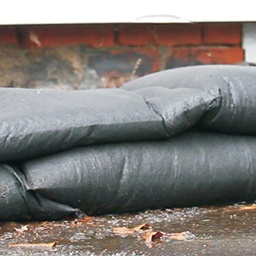 Quick Dam Qd1224-120 Water-Activated Sandless Sandbags, 120/Pack, 120 Pack, Black, 120 Pack #TOP7