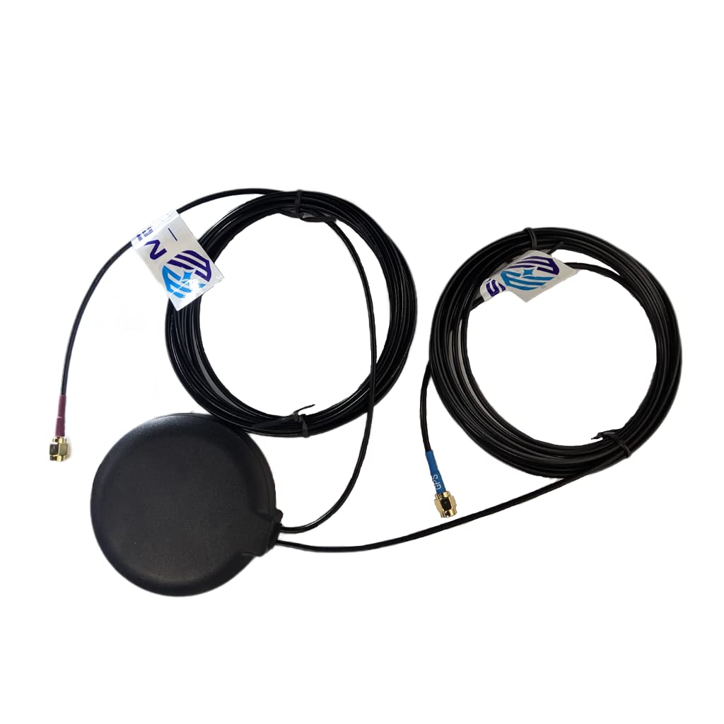 Antena combo GPS y 4G LTE Maswell ideal para mantener la navegación en rutas camper 8