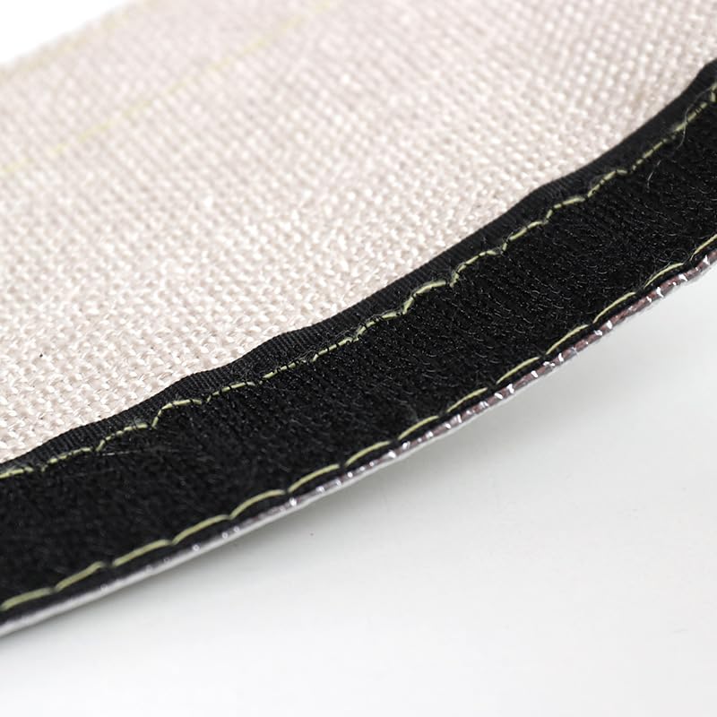 Mengger 2 Roll 10M Uitlaatpijp Heat Wrap Tape Witte Hoge Isolatiedoek voor Auto Motorfiets Glasvezel Hitteschild Isolatietape Met 4 Roestvrij Stropdassen Mengger 2 Roll 10M Uitlaatpijp Heat Wrap Tape Witte Hoge Isolatiedoek voor Auto Motorfiets Glasvezel Hitteschild Isolatietape Met 4 Roestvrij Stropdassen