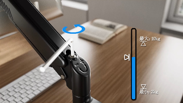 Amazon.co.jp: MOUNTUP モニターアーム ポール型 32インチ対応 高い