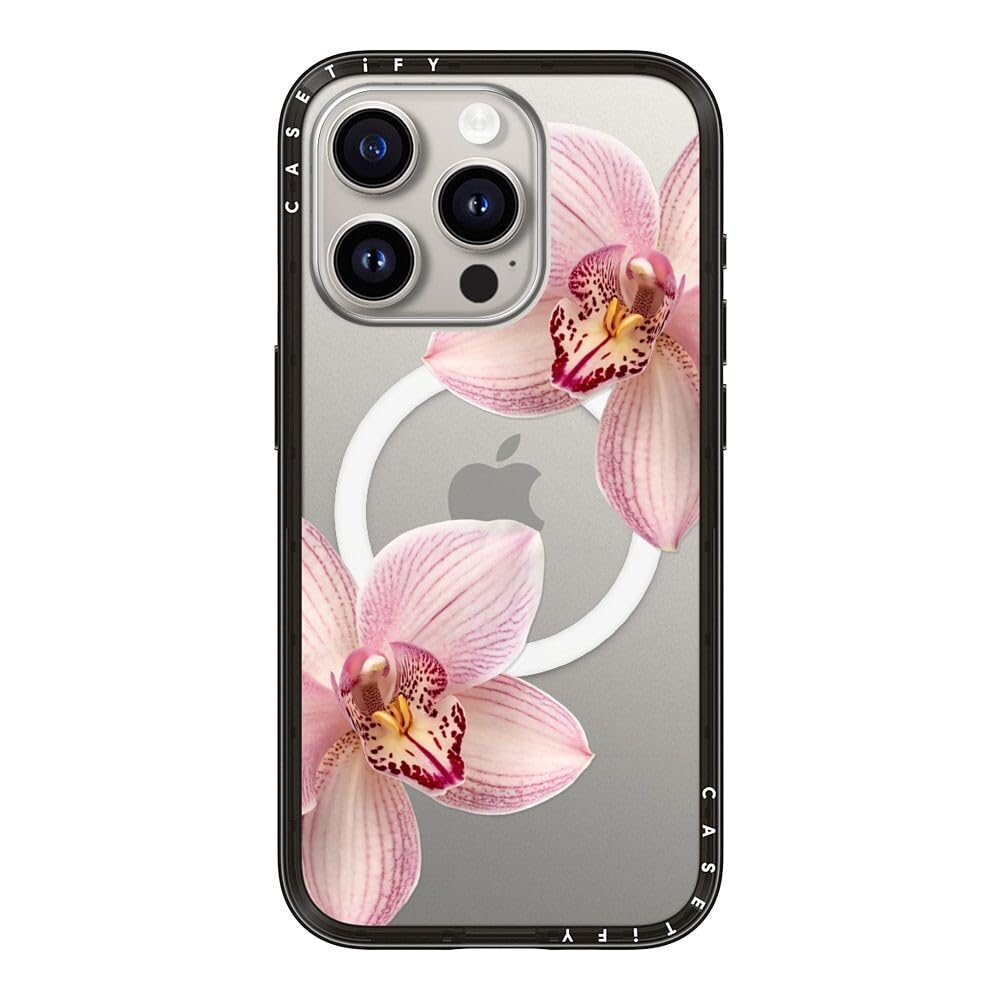 Coque iPhone 15 Pro fine antichoc CASETiFY Orchidia évite les rayures - 8