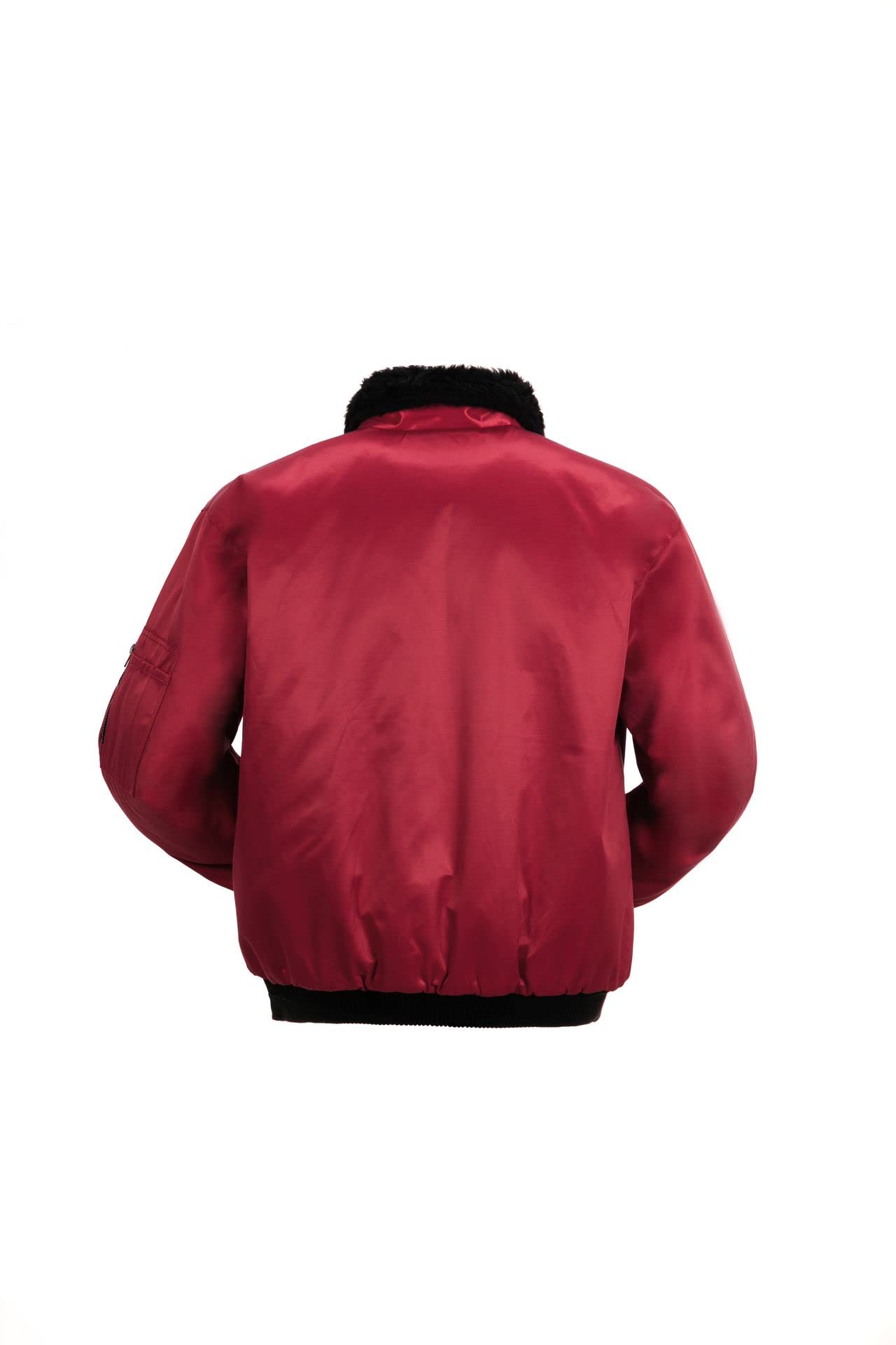 Planam 0338060 Herren Outdoor Winter Gletscher Pilotenjacke, rot, Größe XXL