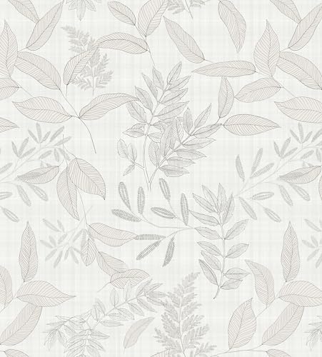 myforHD Papel Pintado Autoadhesivo Flores 44cmX300cm Papel de Pared Papel Adhesivo para Muebles Removible Impermeable Retro Vinilo PVC Pegatina Decorativos Pared Salon Dormitorio