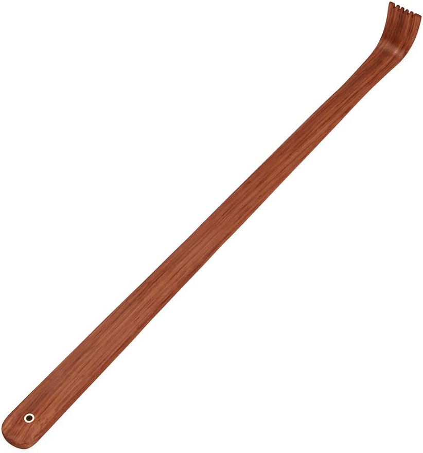 Tomorotec Back Scratcher, Thicken Extended Backscratchers for Women Men Adults, Wooden Back Scratcher Long Handle 17 inch