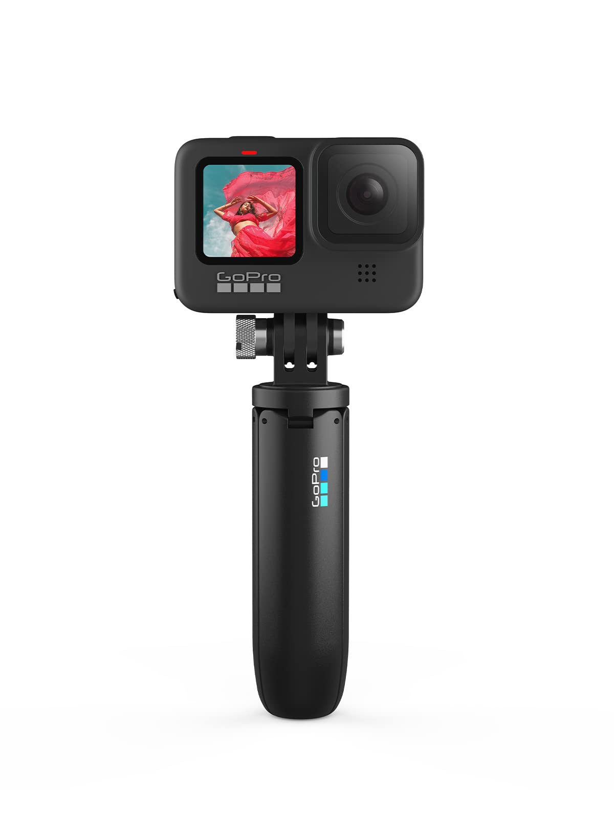 Gopro Shorty Mini Extension Pole Tripod, Afttm-001, Black - (All camera Hero 5 Onwards) - Official GoPro Accessory