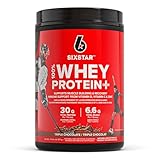 Six Star Whey Protein Powder Plus - Ultimate Muscle Building Formula with Whey Protein Isolate & Peptides - 30g of Protein & 6.6g of BCAA - Rich Triple Chocolate Flavor, 20 Servings (Pack of 1) Six Star Whey Protein Powder Plus - Ultimate Muscle Building Formula with Whey Protein Isolate & Peptides - 30g of Protein & 6.6g of BCAA - Rich Triple Chocolate Flavor, 20 Servings (Pack of 1)