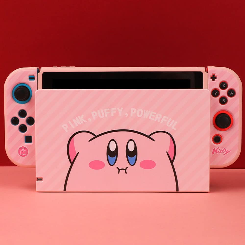 Nintendo Switch 有機EL フルセット 保護フィルム　星のカービィ Nintendo Switch 有機EL フルセット 保護フィルム 星のカービィ