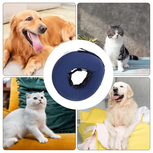 Collar de cono suave para perro para cuidado de heridas en casa 6