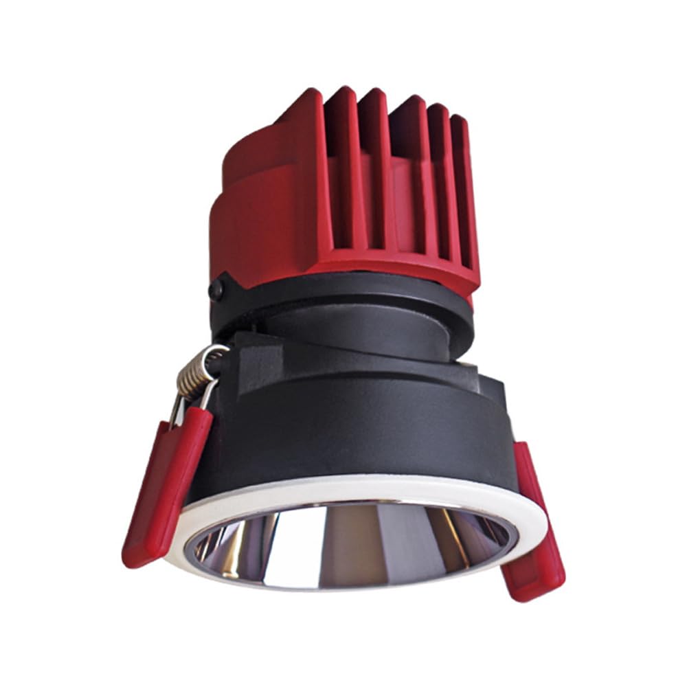 SANBDDLYY Adjustable 1/3/5/7 LED Downlight Set - Baffle Trim, 25° Angle, 3000K/4000K/6000K Daylight Retrofit Lighting(1-pcs,3000K)