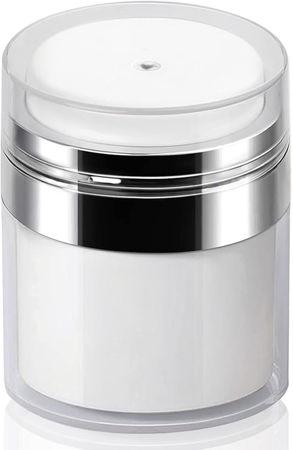 Airless Pump Jar 3.5 Oz Moisturizer Pump Dispenser Drunk