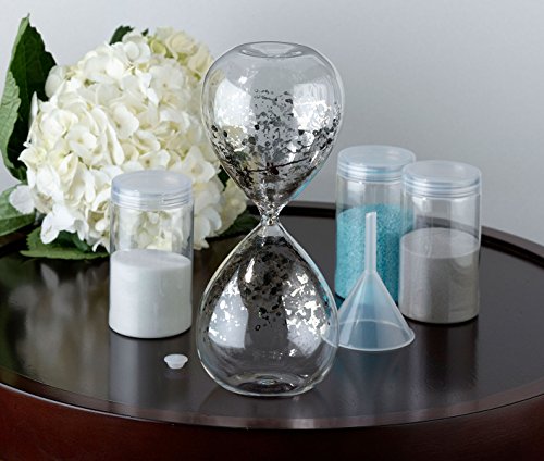 Lillian Rose Unity Sand Hour Glass, 8" X 3.25", Clear #TOP2