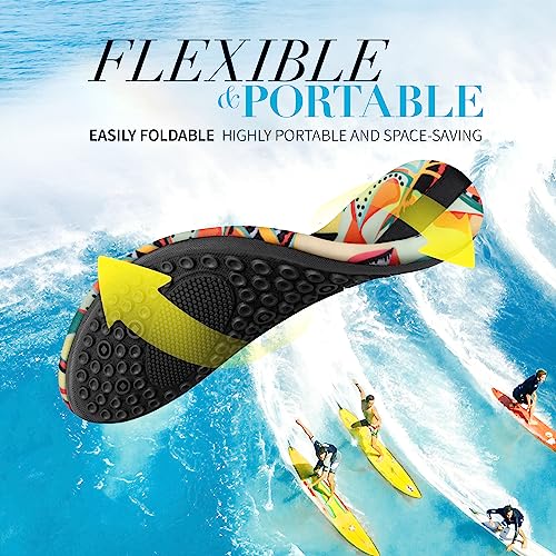 Image of Homitem Water Shoes for Women Men Aqua Socks Swim Beach Pool River Slip-On Barefoot Quick-Dry Vacation Cruise Essentials Accessories for Yoga Kayak Sports