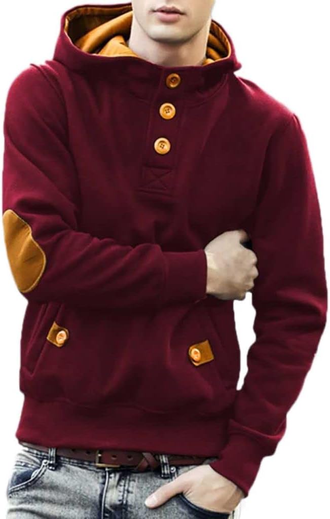 Gadgets AppliancesMen's Polyester, Cotton, Fleece Full Sleeve Hooded Sweatshirt