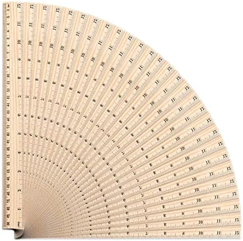 ASIBT 30 Pack Wooden Rulers Student Rulers Wood School Rulers Measuring Ruler Office Rulers,2 Scale,30 cm and 12 Inch
