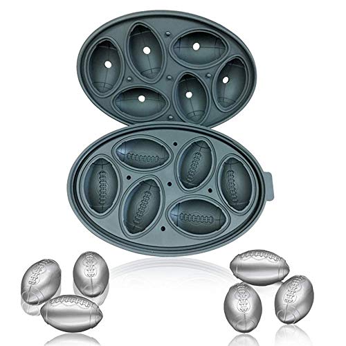 Moldes de silicona para caramelos y hielos en forma de fútbol miniatura 1