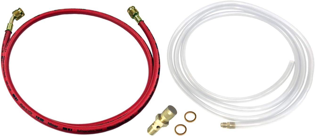 Fuel Filter Air Bleeder Service Kit, Compatible with Ford Powerstroke Diesel 6.4L 2008-2010