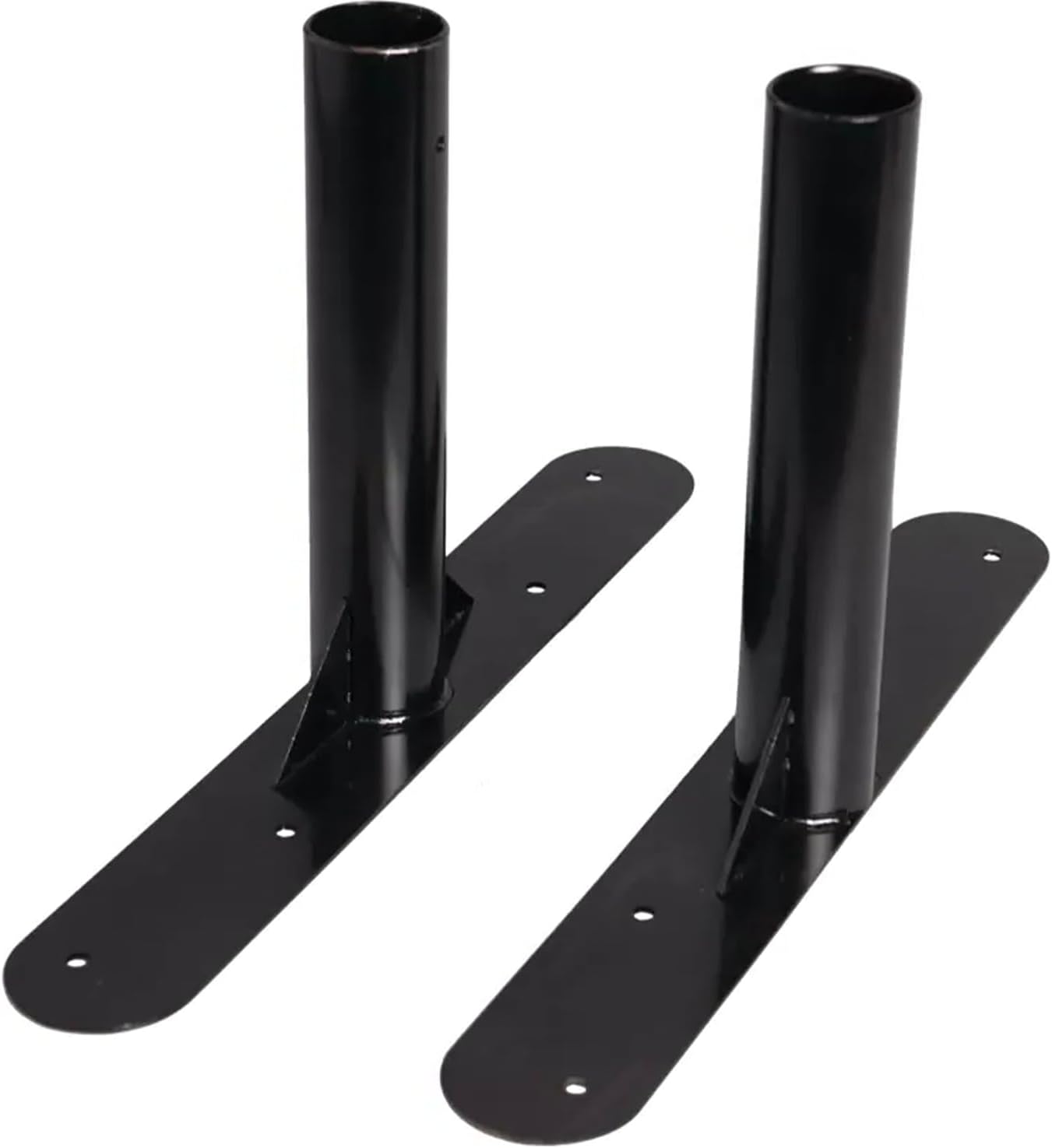 Metal Outdoor Privacy Screens Privacy Fence Screen for Outside Outdoor Privacy Screen Freestanding for Patio Lawn Deck Outdoor Privacy Panels for Backyard Patio Garden Black (Only Feet)