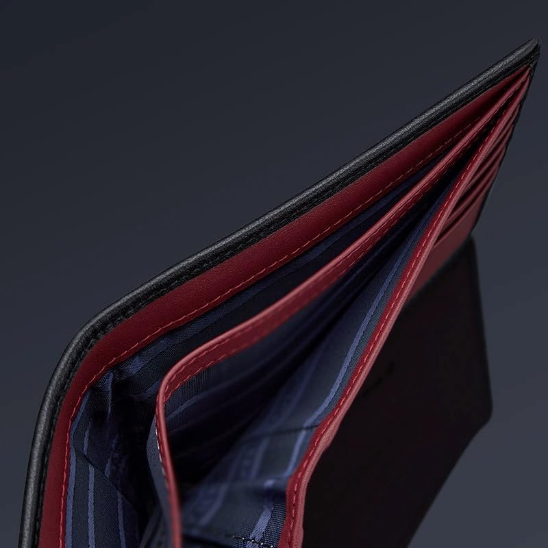VIDI Men's Short Wallet Versatile Cowhide Multi Card Slot Zero