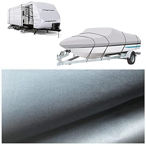 Collyon RV Cover Patch Kit,Self Adhesive Patchfor Sail Tarp Boat Covers and More(3PCS) Cover
