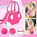 Play Purse for Little Girls, Toddler Purse Accessories with Pretend Play Headset, Handbag, Toy Phone, Wallet, Kids Pretend Makeup Birthday Christmas Princess Gifts Toys for Girls