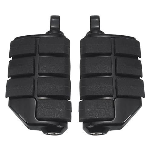 Rear Passenger Foot Pegs with Mount Bracket Compatible with Sportster XL883 XL1200 Forty-Eight Iron Roadster 2014-2022(Only Peda