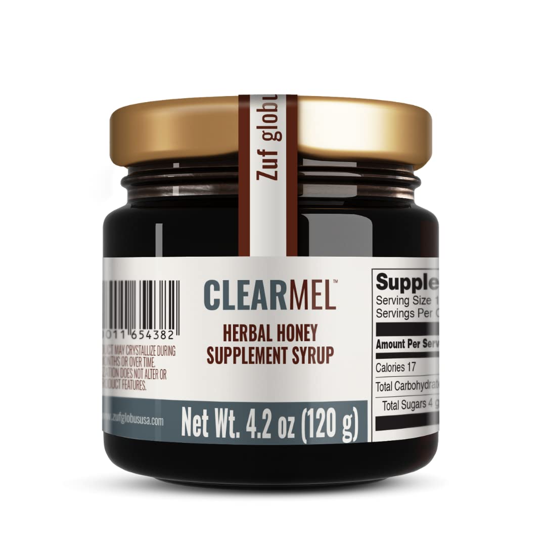 LIFEMELZuf Globus: ClearMEL Honey Supplement Ideal for Smokers | Respiratory Support | Antioxidant | The Honey That’s More (4.2 oz)