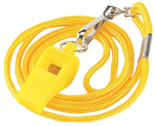 Silbatos de Plástico Markwort con Cordón 1 Docena