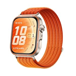 HUAWEI Watch FIT 5 Pro Smartwatch, GPS, Fitness Tracker mit EKG & Schlaftracker, 1, 92" Display, NFC-Zahlung, Sportuhr mit Sportanalyse, Bis zu 10 Tage Akku, 5 ATM, für iOS & Android, Orange