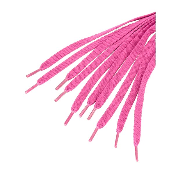 Image of 2 PAIRS Flat Shoe laces 48 Inches Wide Shoelaces for Athletic Running Sneakers Sports Shoes Boot Laces Strings (2 Pairs)