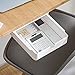 FiiMoo Organizer da Scrivania, Cassetto Autoadesivo, Cassetto per Scrivania Nascosto, Portaoggetti da scrivania, Organizzatore di cancelleria, Cassetto Sotto Scrivania, Cassetto per Autoadesiva-Bianca