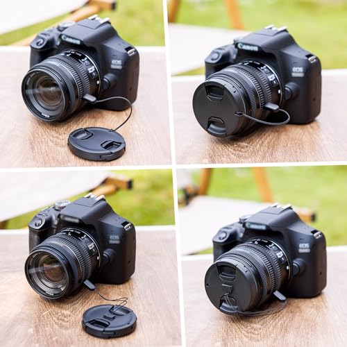 Tapa frontal para lente JJC de 95 mm + correa anti-pérdida para lentes de cámara | compatible con Nikon Z 180-600mm, Z 600mm f6.3 VR, Sony FE 200-600mm f5.6-6.3 G, Tamron SP 150-600mm y otros lentes con rosca de 95 mm miniatura 6