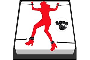 BDSM Bed Bondage Restraints Kit: Unleash Your Sensuality