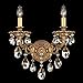 Schonbek 5642-74S Wall Sconce, Parchment Bronze