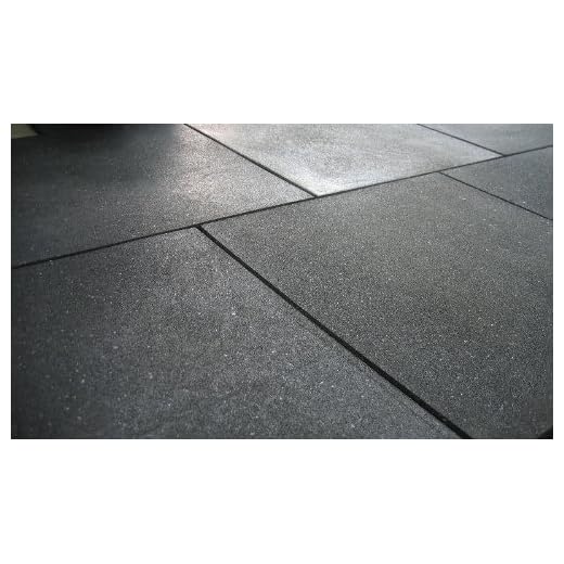 Rubber Mat Flooring 4' x 6' x 3/4" for Gym or Equine Stall, Heaviest Duty, Indestructible, Non-Slip, Smooth or Diamond Surface - The Standard (3/4" Thick, 6-Pack (Smooth))