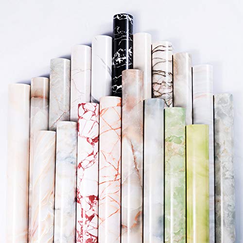 Papier adhésif pour meuble marbre FEIFAN rénovation meuble
