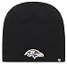 NFL Baltimore Ravens '47 Beanie Knit Hat, Black, One Size