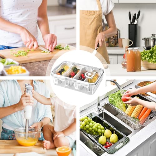 Boîtes de conservation pour viande collations et conservation réfrigérateur - 5