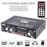 como hacer un amplificador de audio de 400w rms ★ El volumen de graves de alta potencia ajusta el mando a distancia de forma independiente y el funcionamiento es más cómodo. Pantalla LED dinámica deslumbrante.